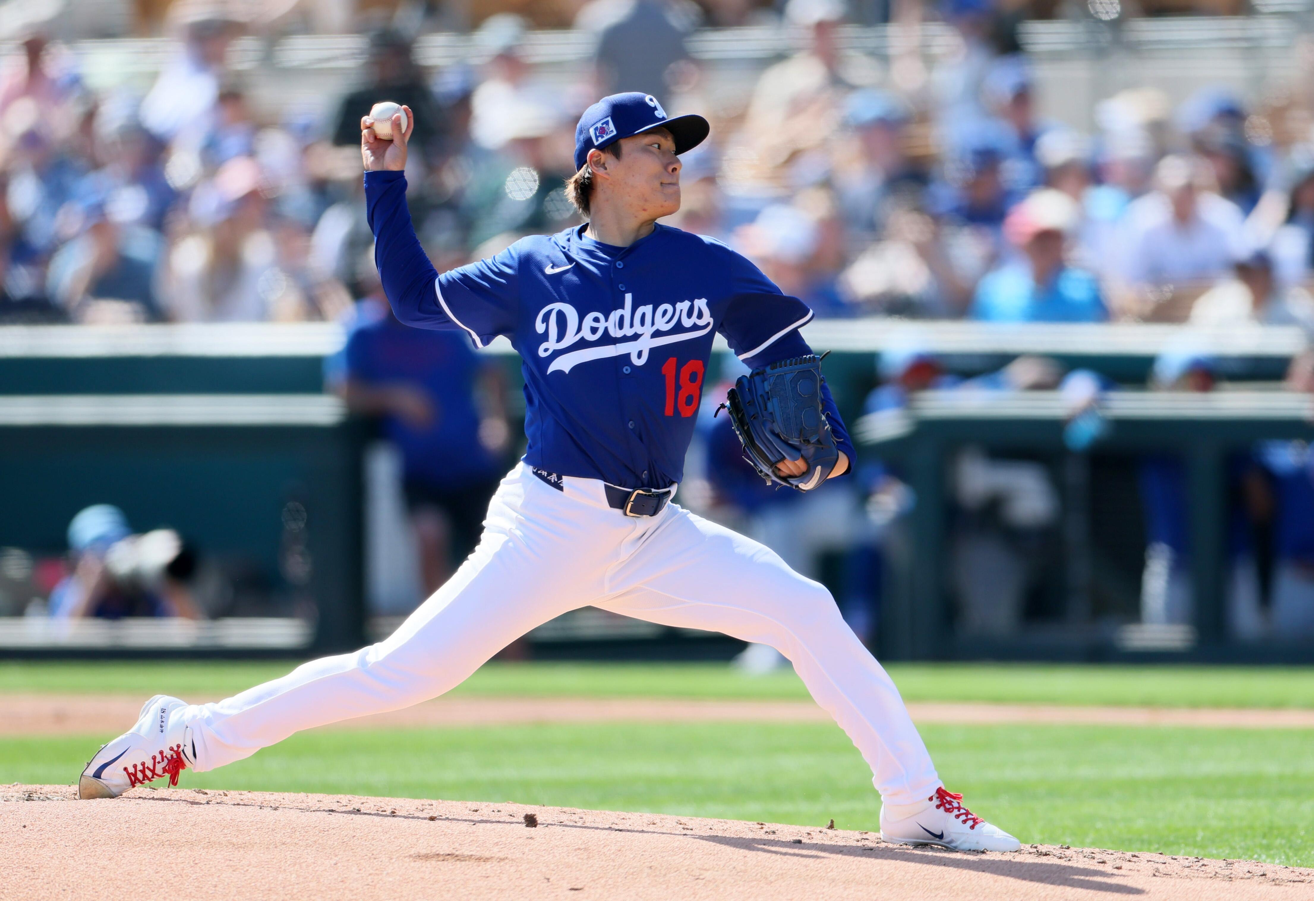 【MLB】ドジャース・山本由伸　2度目のオープン戦先発登板は2回⅓を投げ、2被弾3失点…　制球も安定せず防御率は6.75に